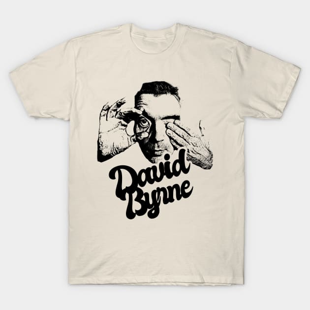 David Byrne Eye Hand 80s Style Classic T-Shirt by Hand And Finger